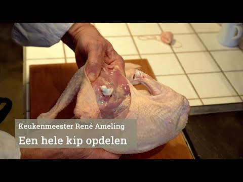 Hele kip opdelen met René Ameling