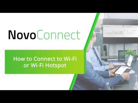 NovoConnect: How to Connect to Wi-Fi or Wi-Fi Hotspot