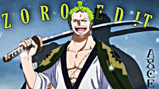 BEAT ONE DANCE-SMOOTH EDIT ANIME-(zoro one piece)