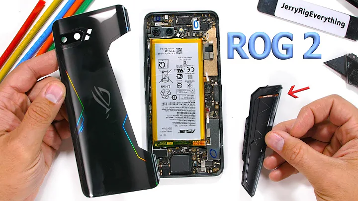 Asus ROG Phone 2 Teardown! - Is the rear vent Fake? - DayDayNews