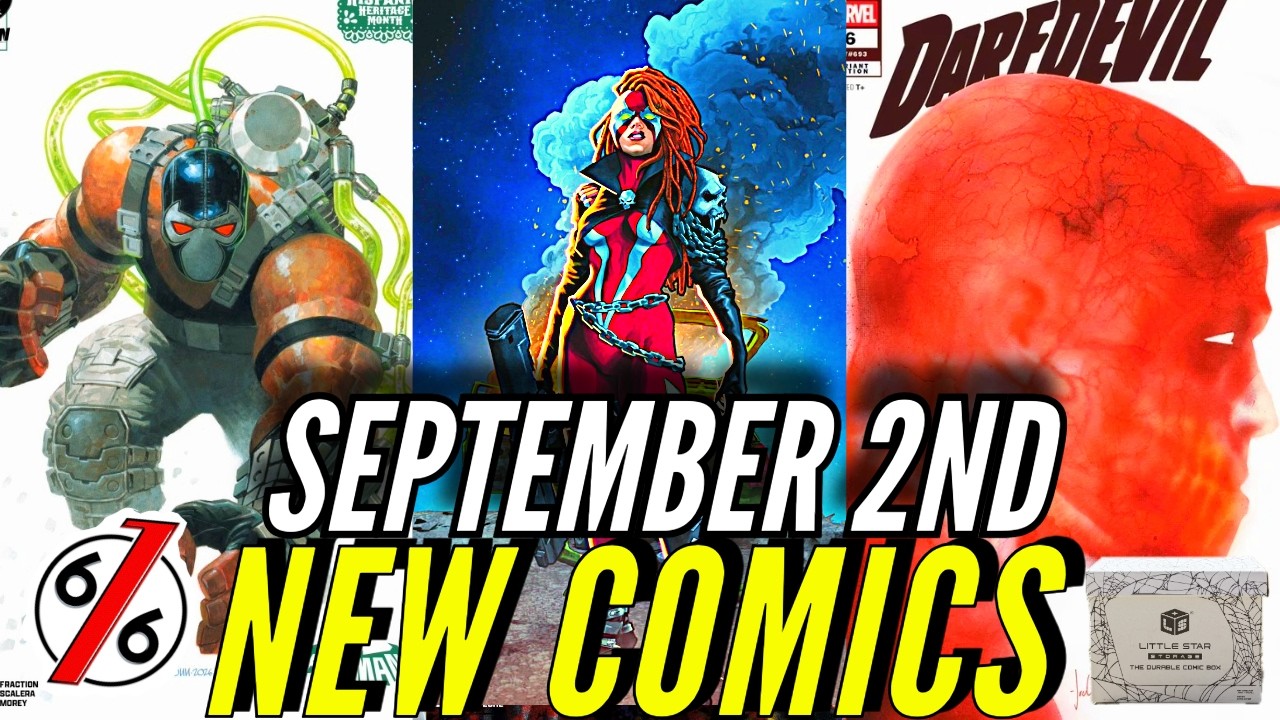 NEW COMIC BOOKS RELEASING SEPTEMBER 2ND 2026 DC  MARVEL COMICS PREVIEWS COMING OUT THIS WEEK #comics