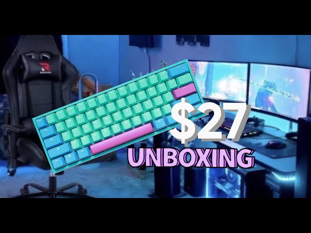 OZONE TACTICAL - Unboxing and review - Best gaming mechanical Keyboard of  2021 quality/price? 