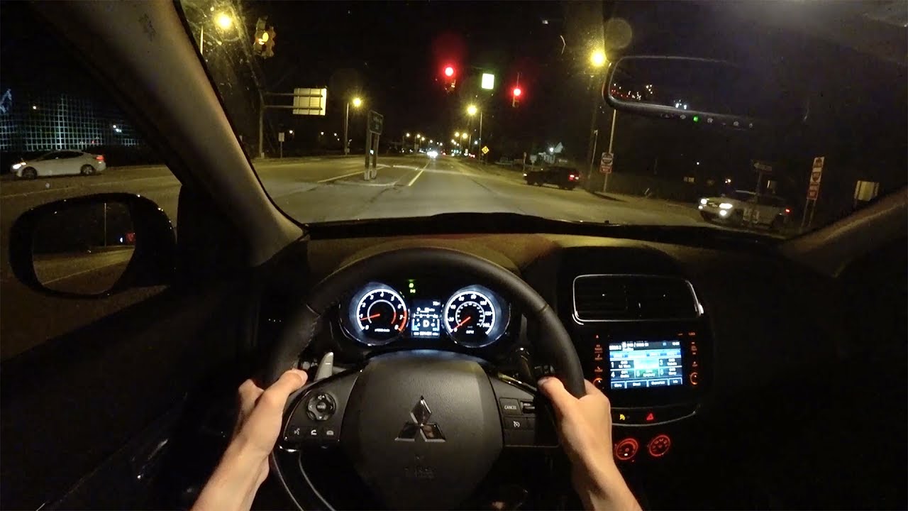 2017 Mitsubishi Outlander Sport Asx Pov Night Drive Binaural Audio