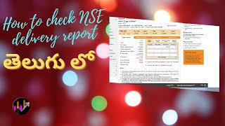 NSE  Delivery report I Trading info telugu