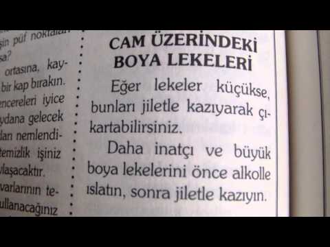 Cam Uzerindeki Boya Lekeleri Nasil Cikar Youtube