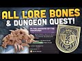 Destiny 2 all bones of hefnd lore collectibles  warlords ruin dungeon quest guide