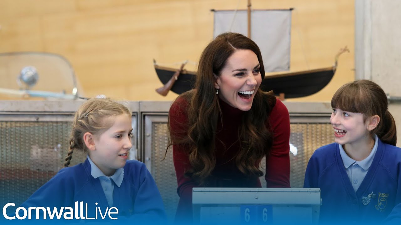Kate Middleton and Prince William make historic royal visit to Cornwall