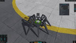 Spiderbot new walk style