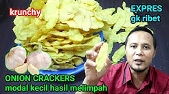 IDE BISNIS || keripik bawang krunchy || modal kecil hasil melimpah - Durasi: 11.30. 