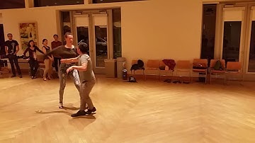 Salsa On2 Intermediate Turn Pattern Combo Partnerwork by Sergio and Sheena #75