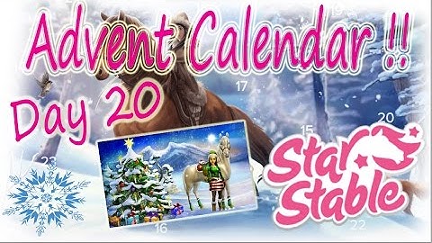 Star Stable Online - ADVENT CALENDAR | Day 20 ~  Music Video ?!