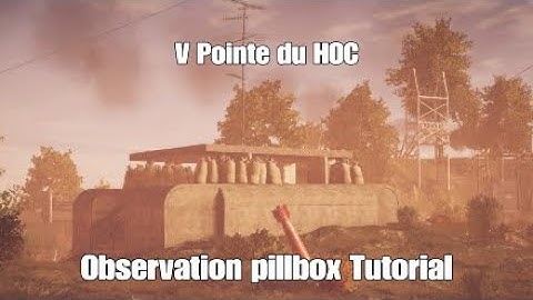 Restylex Farcry 5 map editor : Observation pillbox Tutorial
