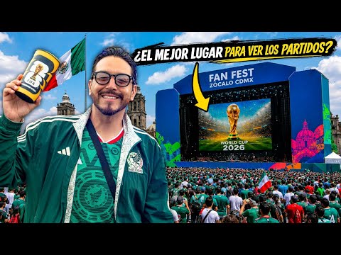 Total MADNESS at the FIFA FAN FESTIVAL! This is what the World Cup feels like in CDMX