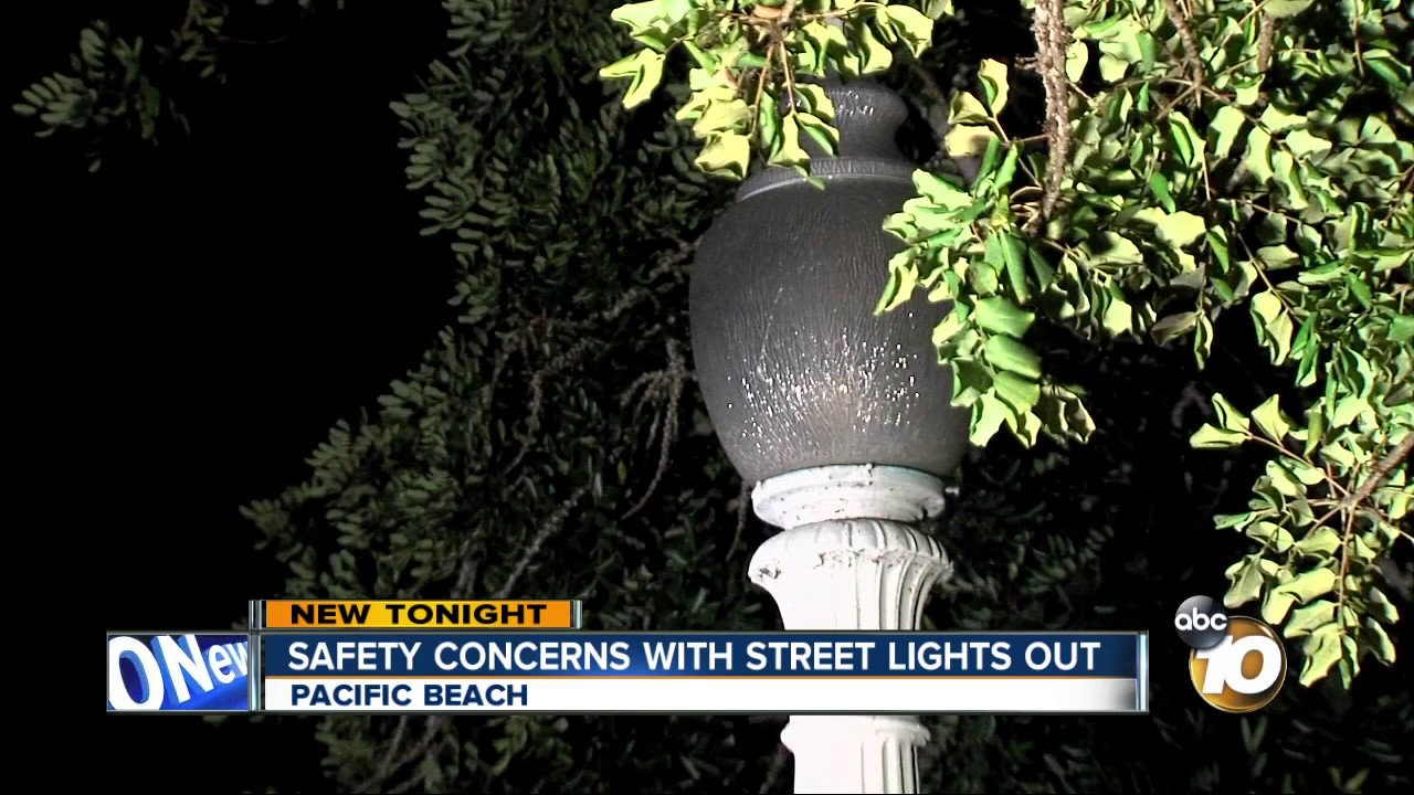 Safety concerns with street lights out YouTube