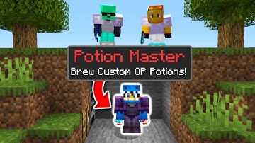 Minecraft Manhunt But I Have SECRET Custom Potions....