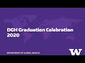 Uw global health 2020 graduation celebration