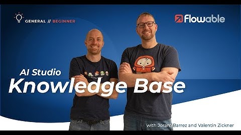 Providing your own knowledge base to an AI agent | Flowable | 2025