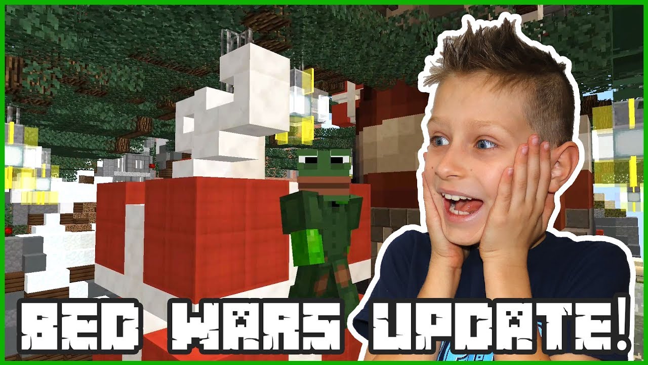 Happy Holidays Update In Bed Wars Youtube