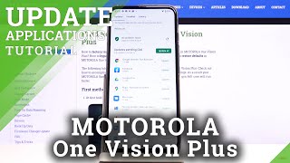 How to Update Apps in MOTOROLA One Vision Plus – Find Newest App Versions screenshot 2