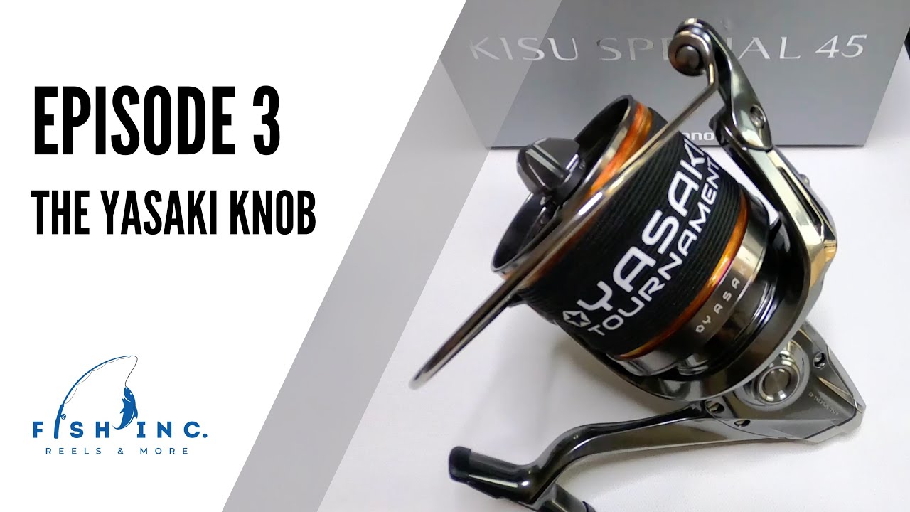 Shimano kisu special 45 - yasaki knob install - YouTube