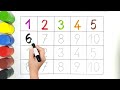 Numbers 1 to 10 | Kids Count Numbers 1-10 | Toddler &amp; Preschool Educational Video #kiddostv