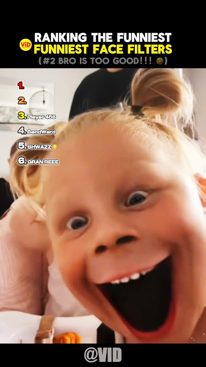 Ranking Funniest Face Filter