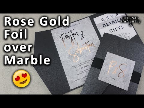 rose-gold-foil-over-marble-wedding-invitation-diy-tutorial-|-best-gold-foil-results