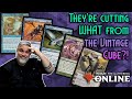 They made 108(!) changes to the MTGO Vintage Cube! Let&#39;s discuss them! | Magic: The Gathering
