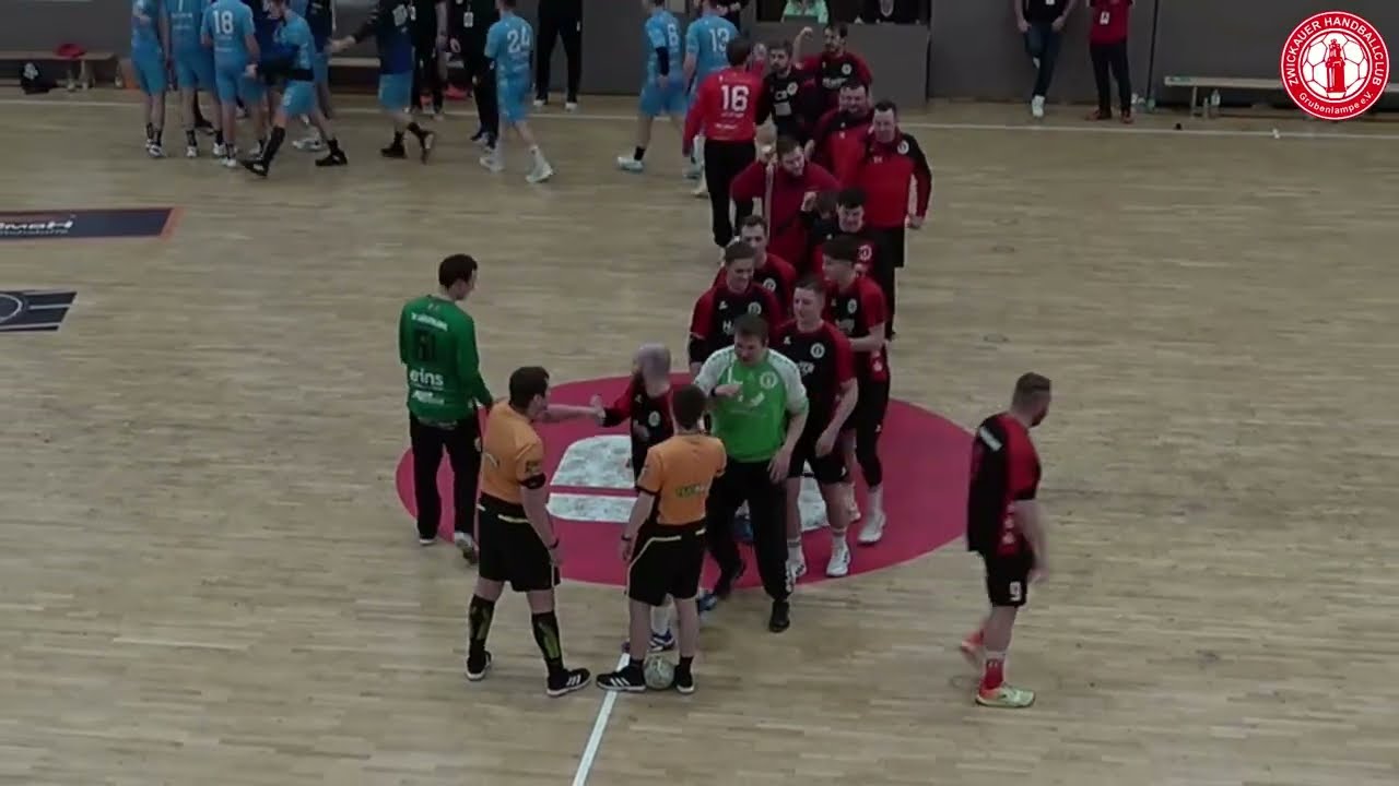 14. Spieltag Regionsoberliga Südwestsachsen - ZHC Grubenlampe II gegen HC Pleißental