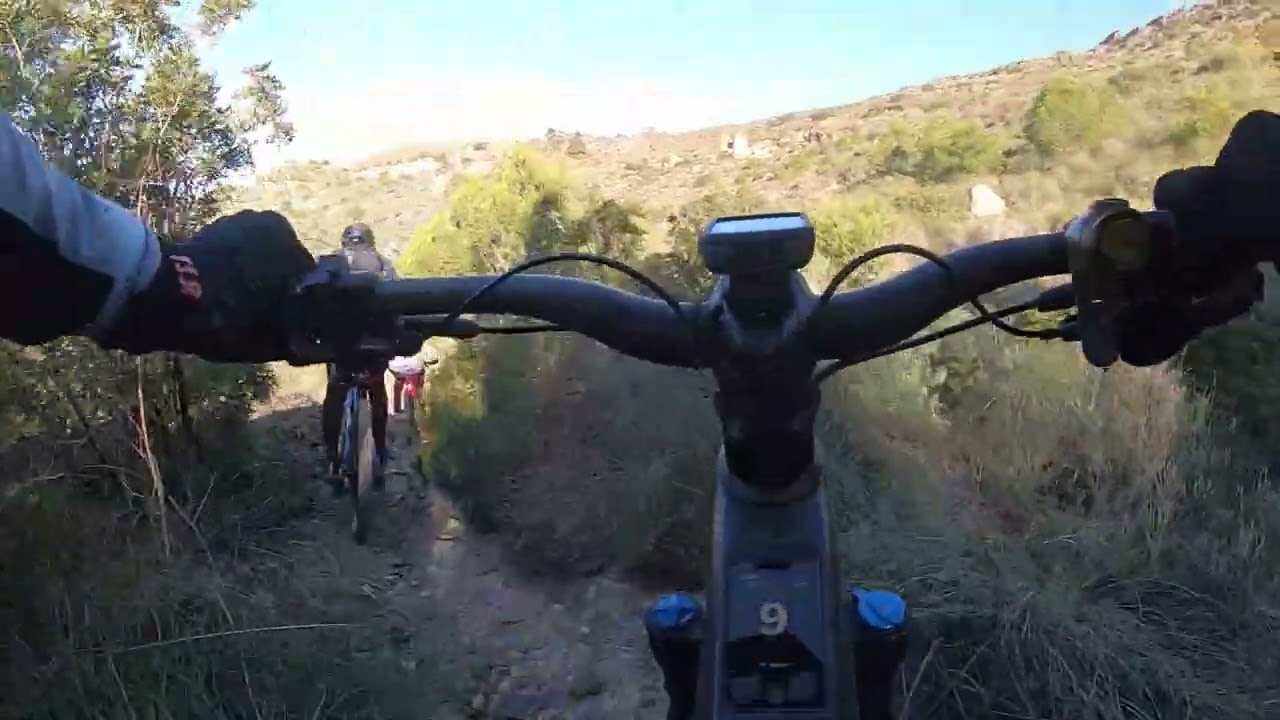 Circular el bosque.Nos liamos.