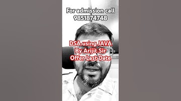 DSA using JAVA Admission Process , Offer last Date#shorts#java#dsausingjava#dsa#dsawithjava