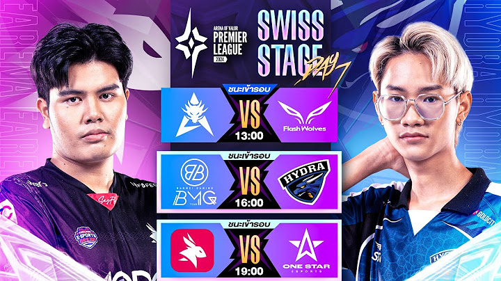 การแข่งขัน RoV ระดับนานาชาติ APL 2024 รอบ Swiss Stage วันที่ 7