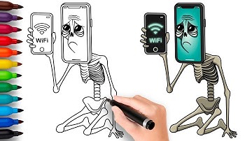 HOW TO DRAW POT HOTSPOT | Italian Brainrot Animals - Easy Step by Step Drawing