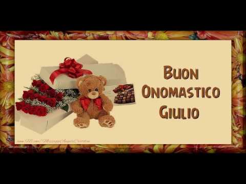 Buon Onomastico Giulio!