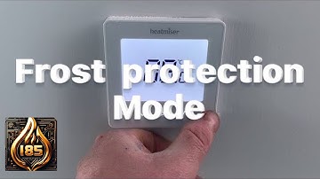 Heatmiser - How to enable/disable frost protection mode Neostat thermostat V1 V2 V3 #heatmiser #neo