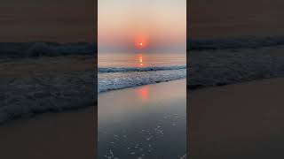 فيديو غروب الشمس على شاطئ البحر بدون حقوق