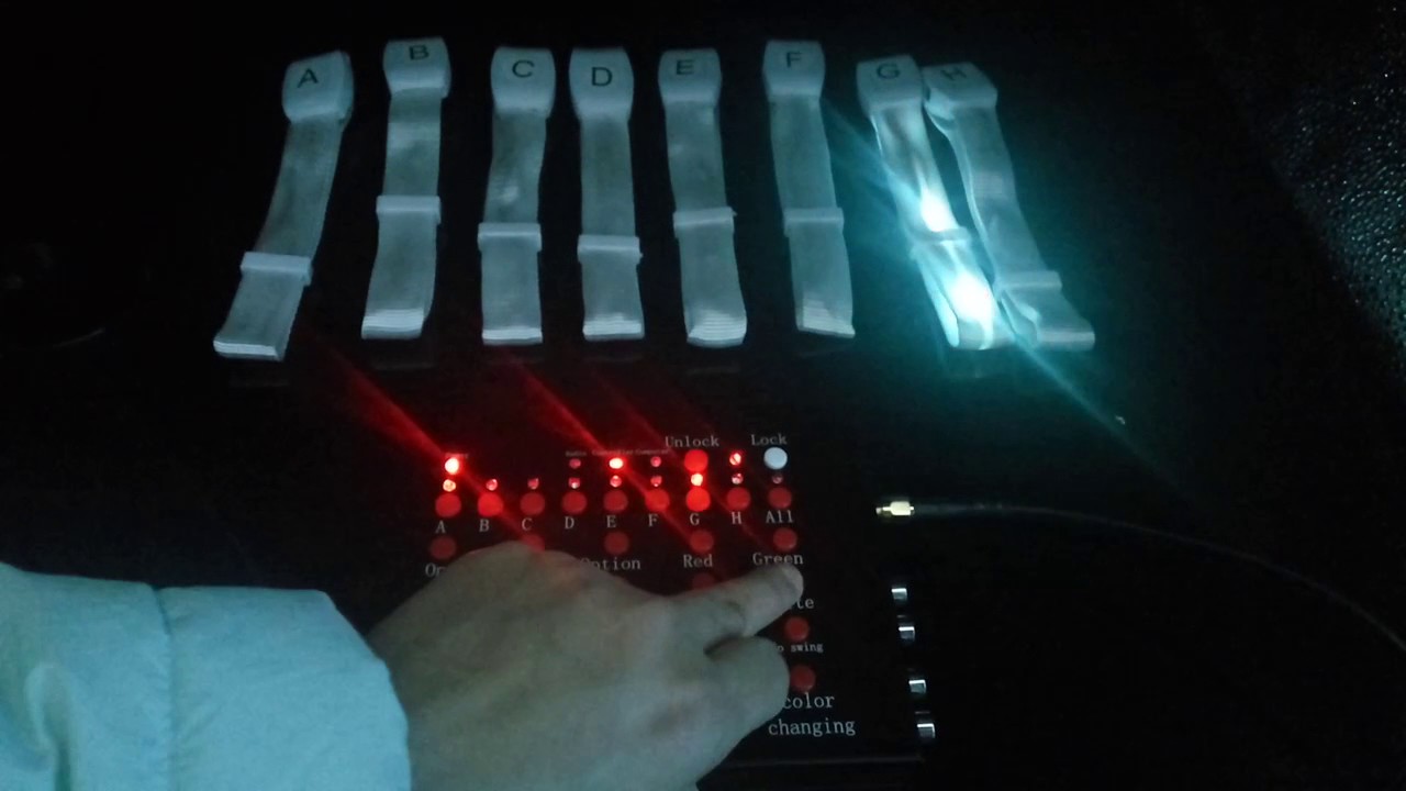 Amazing Remote control led wristband for concert