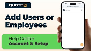 How To Add Users Or Employees