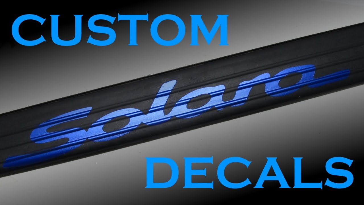 Creating Decals with a Vinyl Plotter YouTube