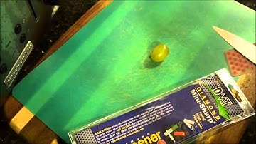 Must have kitchen gadget- Mini diamond knife sharpener by DMT - Get those knives razor sharp again