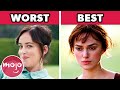 Every jane austen adaptation ranked from worst to best