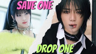 SAVE ONE DROP ONE | 2024 KPOP GAME | 34 ROUNDS + 2 BONUS B-SIDE