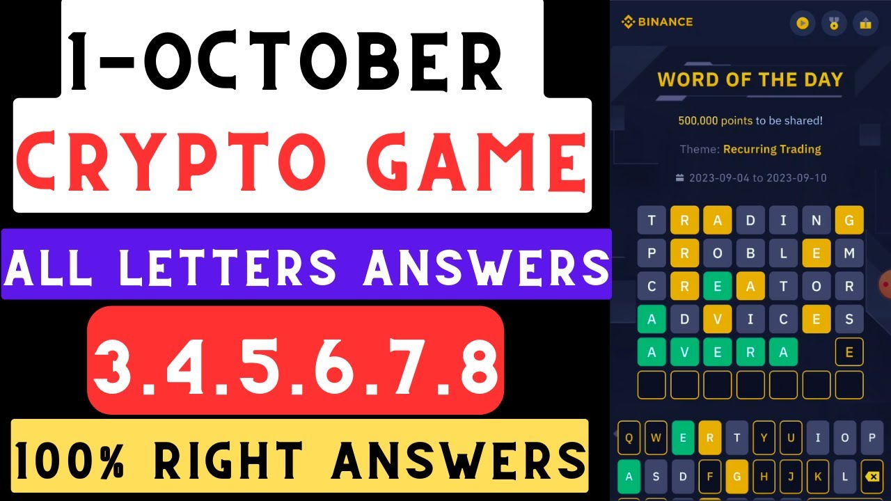 Binance Wodl Answer 8 Letters Binance Wodl Answers 1 October YouTube binance-wodl-answer-8-letters-binance-wodl-answers-1-october-youtube
