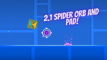 How to make a Spider orb in Geometry Dash 2.1 Remaster! (2k sub special? lol)