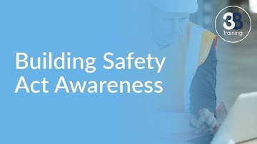 Building Safety Act Awareness eLearning