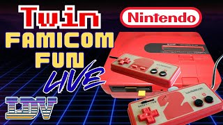 Sharp Twin Famicom Repair Part 1 | Livestream #nintendo
