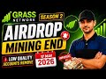 Grass Airdrop Season 2 End Date | Grass Airdrop Update Today | Free Crypto Airdrop 