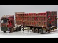 Dump Truck Restoration Abandoned semi trailer truck || Splatter Effect