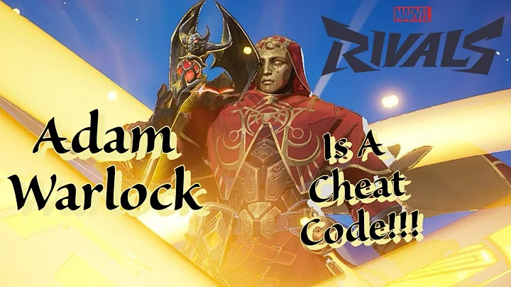 The Most Broken Hero in Marvel Rivals - Adam Warlock Gameplay!!!!!!