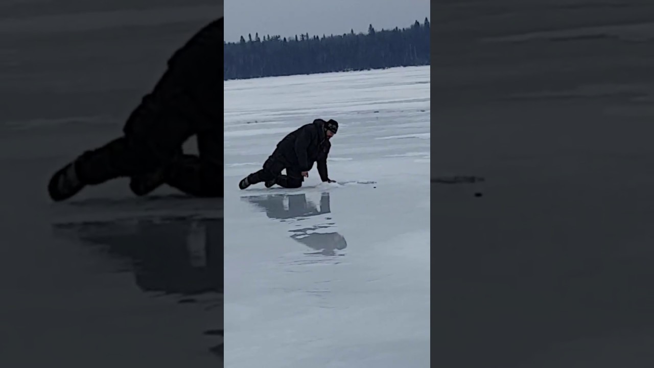 ICE FISHING GONE WRONG YouTube